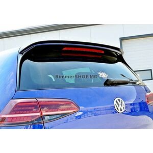 Спойлер DPT V-9 (HB, Черный Глянец) Volkswagen Golf 7/E-Golf 2012-2020 гг.