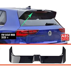 Спойлер DPT V-1 (HB, Черный Глянец) Volkswagen Golf 8 2019- гг.