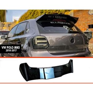 Спойлер DPT V-1 (HB, Черный Глянец) Volkswagen Polo 2010-2017 гг.