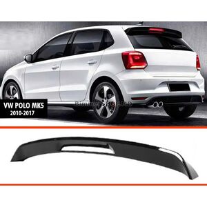 Спойлер DPT V-2 (HB, Черный Глянец) Volkswagen Polo 2010-2017 гг.