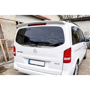 Спойлер ABS (Белый Глянец) Mercedes Vito/V-class W447 2014+