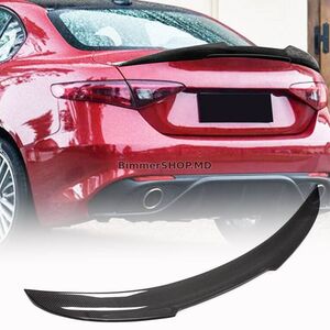 Спойлер V4 (Карбон) Alfa Romeo Giulia 2016-2022 гг.
