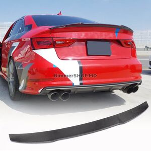 Спойлер V9 из карбона (для Sedan) Audi A3 2012-2020 гг.