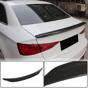 Спойлер V7 (для Sedan, карбон) Audi A3 2012-2020 гг.