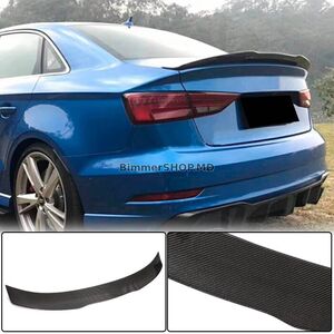 Спойлер V6 (для Sedan, карбон) Audi A3 2012-2020 гг.