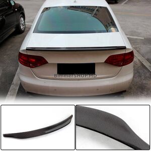 Спойлер V1 (для Base 2007-2011, Карбон) Audi A4 B8 2007-2015
