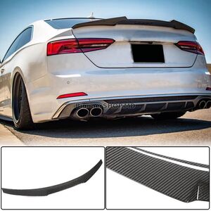 Спойлер V6 Купе Карбон Audi A5 2016-2025