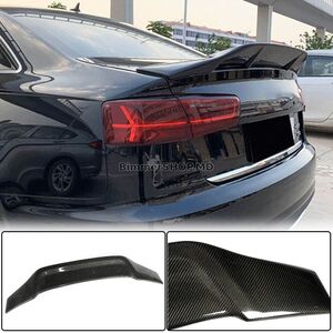 Спойлер V1 (Карбон) Audi A6 C7 2011-2017