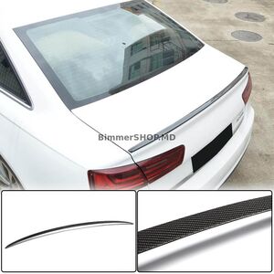 Спойлер Lip V3 (Карбон) Audi A6 C7 2011-2017