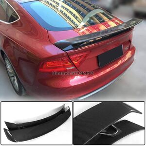 Спойлер V1 (Карбон) Audi A7 2010-2018