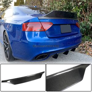 Спойлер V3 (для Coupe, Карбон) Audi A5 2007-2015