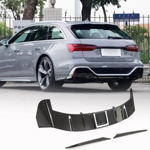 Задний спойлер V2 (для Avant, 3 шт., карбон) Audi A6 C8 2018–2025