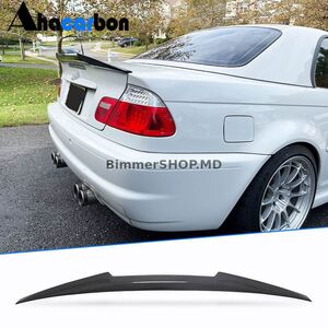 Спойлер багажника BMW E46 Coupe (1998–2006), M4 Style, карбон