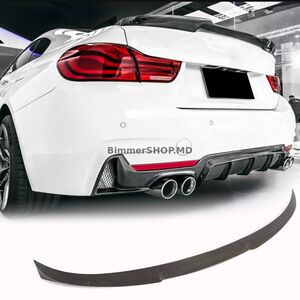 Спойлер крышки багажника V4 карбон BMW F36