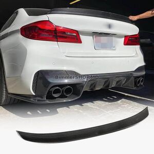 Спойлер V1 (для G30/F90, Карбон) BMW 5 серия G30/G31 2017-2023 гг.