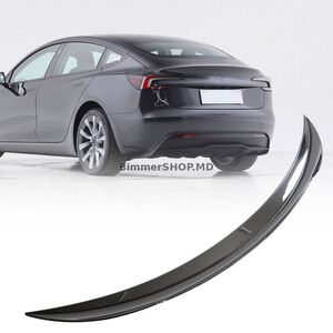 Спойлер V1 (2023+, Карбон) Tesla Model 3 2017- гг.