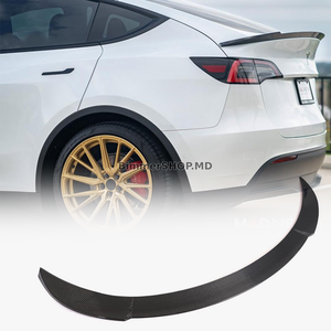 Задний спойлер V1 (2020-2025, Карбон) Tesla Model Y 2020- гг.
