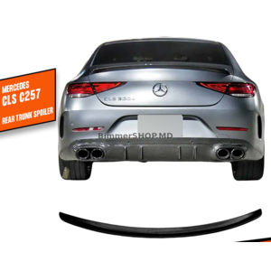Спойлер DPT (Черный Глянец) Mercedes CLS C257 2018- гг.