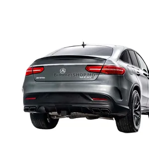 Спойлер в стиле GLE43 (Черный Глянец) Mercedes GLE Coupe C292 2015-2019