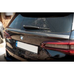 Нижний спойлер V1 (Натуральный карбон) BMW X5 G05 2019-2026