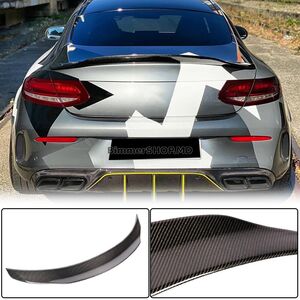 Спойлер V4 (для Coupe 2015-2019, Карбон) Mercedes C-сlass W205 2014-2021