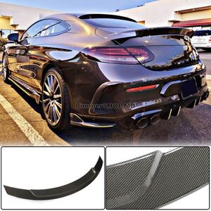 Спойлер V10 (для Coupe 2015-2019, Карбон) Mercedes C-сlass W205 2014-2021