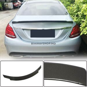 Спойлер V8 (для седан 2015-2021, Карбон) Mercedes C-сlass W205