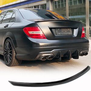 Спойлер SD V1 (Карбон) Mercedes C-class W204 2007-2015 гг.