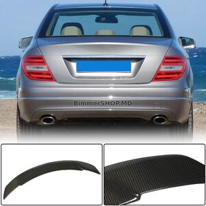 Спойлер SD V8 (Карбон) Mercedes C-class W204 2007-2015 гг.