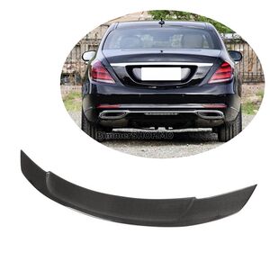 Спойлер V1 (Карбон) Mercedes S-сlass W222 2013-2022
