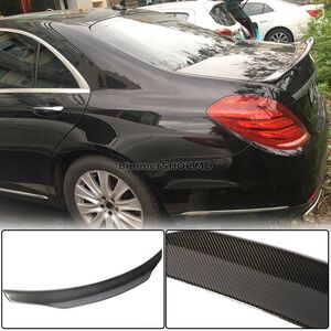 Спойлер V5 (Карбон) Mercedes S-сlass W222 2013-2022