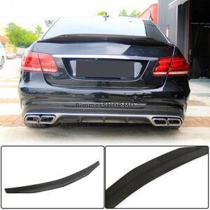 Спойлер V4 (Карбон) Mercedes E-сlass W212 2009-2016
