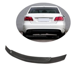 Спойлер V5 (Карбон) Mercedes E-сlass W212 2009-2016
