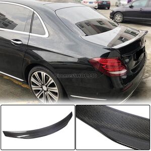Спойлер V1 (Карбон) Mercedes E-сlass W213 2016-2023