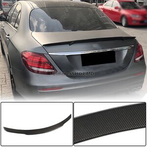 Спойлер V4 (Карбон) Mercedes E-сlass W213 2016-2023