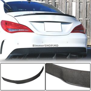 Спойлер V5 (SD, Карбон) Mercedes CLA C117 2013-2019