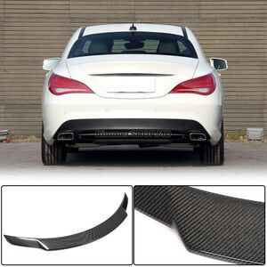Спойлер V7 карбон Mercedes CLA C117 2013-2019 седан