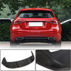 Спойлер V1 (для HB, Карбон) Mercedes A-сlass W177 2018+