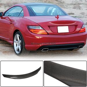 Спойлер V1 (для 2011-2020, Карбон) Mercedes SLK R172 2011-2016 гг.