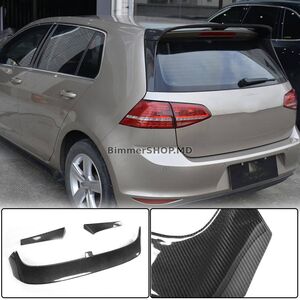 Спойлер V2 (для Base/R-Line HB, Карбон) Volkswagen Golf 7/E-Golf 2012-2020