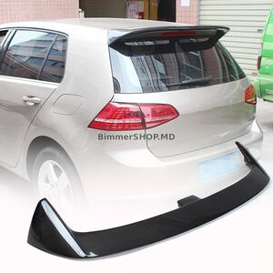 Спойлер V6 (для Base/R-Line HB, Карбон) Volkswagen Golf 7/E-Golf 2012-2020 гг.