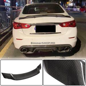 Спойлер V1 (для Q50, Карбон) Infiniti Q50/Q60 2013-2024 гг.