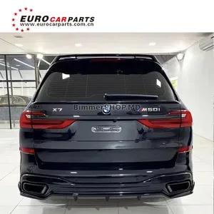 Нижний спойлер V2 (Черный глянец) BMW X7 G07