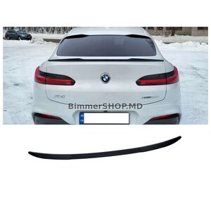 Спойлер крышки багажника X4M-Style (Черный Глянец, ABS-Пластик) BMW X4 G02 2018- гг.