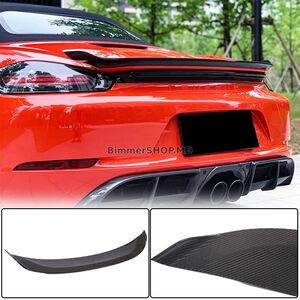 Спойлер V2 (для Boxster, Карбон) Porsche Boxster/Cayman 982 (718) 2016- гг.