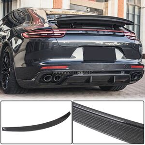 Спойлер (2016-2020, Карбон) Porsche Panamera 2016-2023 гг.