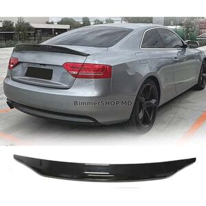 Спойлер DPT (для Coupe, Черный Глянец) Audi A5 2007-2015