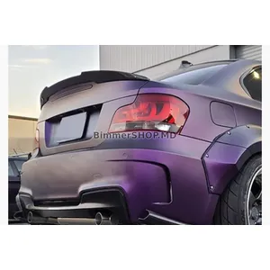 Спойлер M4-Style BMW 1 серия E82, грунт под покраску, M Performance стиль