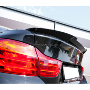 Спойлер BMW 4 Series F32 F33 F36 в стиле M4 черный глянец 2012-2020