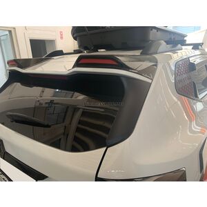 Накладки на спойлер EuroCap (2 шт, черный глянец) Dacia Duster 2024+